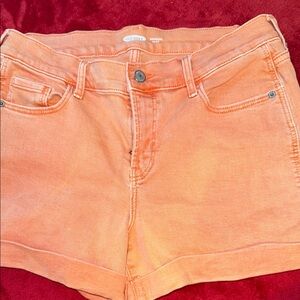 Old Navy Coral Denim Shorts
